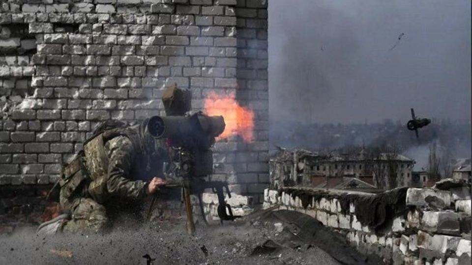 Ukrainian missile attack on  Donetsk