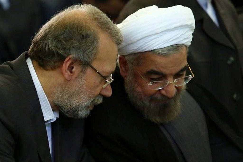 مخاطب اصلی بیانیه سیاسی لاریجانی / حسن روحانی برای خبرگان گرم می‌کند؟
