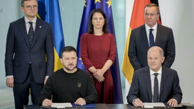 Ukraineand Germany signed a security agreement