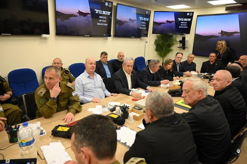 پایان نشست کابینه جنگ اسرائیل؛ حمله به ایران تصویب شد