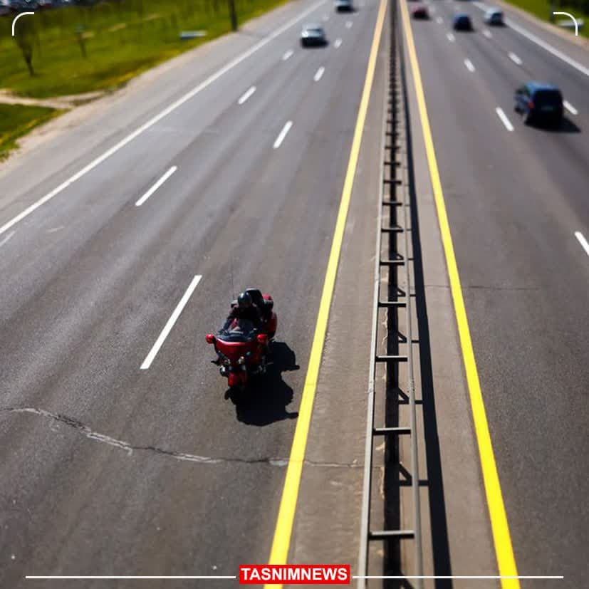 پلیس راه تهران: تردد موتور سیکلت از آزاد راه‌ ها ممنوع است